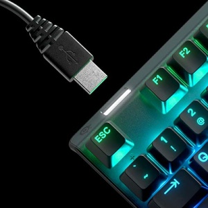 Tastatura mecanica SteelSeries Apex 7 - OLED, Switch-uri rosii, Layout AZERTY - Img 7