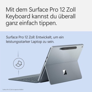 Tastatura Microsoft Surface Pro 12 cu Slim Pen, QWERTZ, Ozean - Img 9