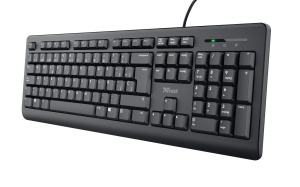 Tastatura Trust Taro cu Layout QWERTY Spaniol, Ziffernblock, Plug-and-Play