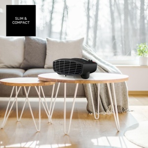 Taurus TFH-3001 2000W Negru Design Compact Functie Ventilator - Img 5