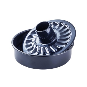 Tava de copt Dr. Oetker Back-Liebe Emaille 28 cm, rezistenta la zgarieturi, cu fund plat si inalt