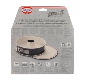 Tava de copt Dr. Oetker Premium, 27 cm, antiaderenta, gri, cu 5 ani garantie - Img 4