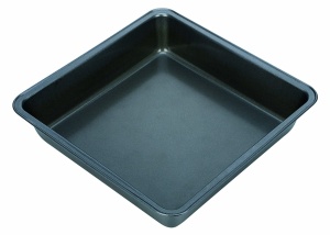 Tava de copt Tescoma, neagra, 24x24 cm