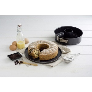 Tava de copt Zenker cu fund plat si fund detasabil 28 cm, negru metallic, antiaderenta - Img 2