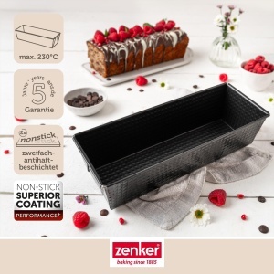 Tava de copt Zenker Konigskuchenform Perfect Black 35 cm, otel, antiaderenta - Img 2