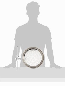 Tava de servire Metaltex - 32cm, din otel inoxidabil, bruchsicher, argintie - Img 3