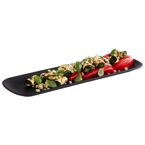 Tava GN 24 APS 85275, 53 x 16,2 cm, in culoare neagra - Img 2