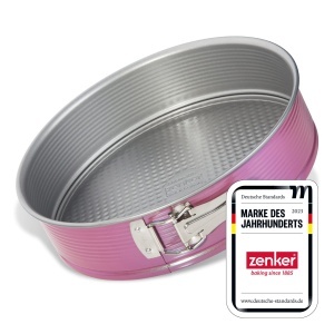 Tava pentru copt Zenker Springform 26 cm, culoare Frozen Rose, antiaderenta