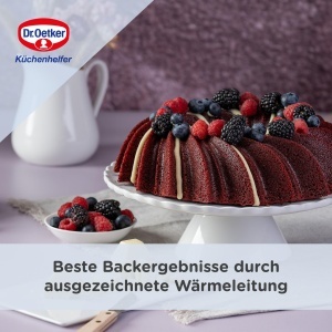 Tava pentru Gugelhupf Dr. Oetker Sun 24 x 8,5cm, 2100ml, Rose-Gold - Img 3