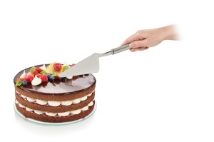 Tava pentru tort Tescoma DELICIA 28 cm, cu fund din sticla si antiaderenta - Img 5
