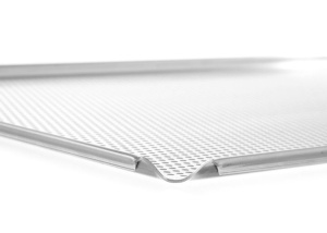 Tava perforata Hendi GN11, 530x325x10 mm, aluminiu, pentru cuptor - Img 2