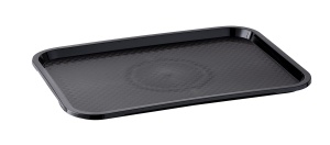 Tava servire APS Fast Food 41x305 cm Negru Bruchsicher si Spalare Automata