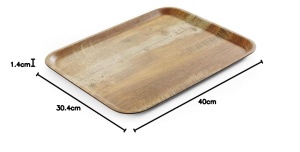 Tavita servire HENDI AmberBox, 330x430mm, melamin, rezistenta la socuri - Img 6