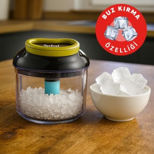 Tefal K13210 Tocator Manual 5 Secunde 900 ml NegruVerde Accesorii Incluse - Img 3