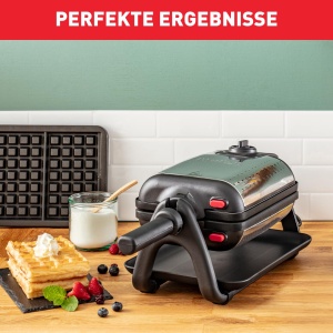 Tefal King Size WM756D Waffeleisen Dubla Placa Functie de Rotatie Antiaderent - Img 5