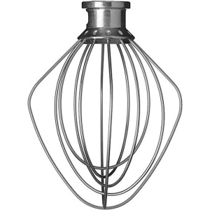 Tel pentru mixere medii KitchenAid 5K452WW, 6 fire, otel inoxidabil