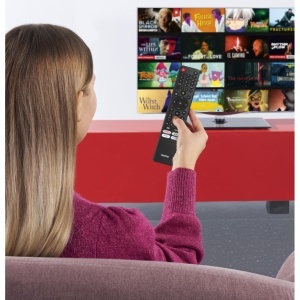 Telecomanda universala pentru televizoare Hisense IR functie de invatare 4 butoane pentru aplicatii - Img 7