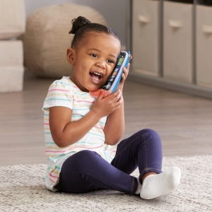 Telefon de jucarie VTech Leuchtendes Lernhandy pentru copii 3-6 ani, cu 12 activitati - Img 2