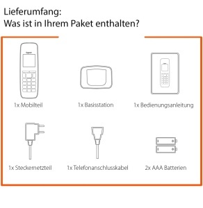 Telefon DECT Gigaset E720, negru, cu functie de anuntare a numelui si numarului - Img 6