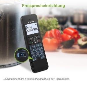 Telefon fara fir VTech LS1000 DECT ecran iluminat functie handsfree ECO Mode - Img 2