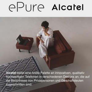 Telefon fix fara fir Alcatel ePure Iconic Negru Design Vintage Functie Blocare Apeluri - Img 6
