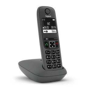 Telefon fix Gigaset A695 cu display mare, functie hands-free, culoare gri - Img 2