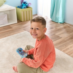 Telefon interactiv pentru copii VTech Stitch, 4-7 ani, cu lumini si sunete - Img 5