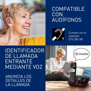 Telefon Panasonic KX-TGM420 Digital cu Anrufbeantworter Volum Reglabil 40 dB Compatibil cu Aparatele Auditive - Img 5