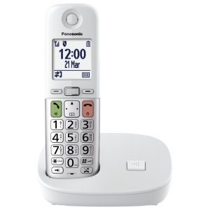 Telefon Panasonic KX-TGU410EXW fara fir display LCD compatibil cu aparate auditive - Img 4