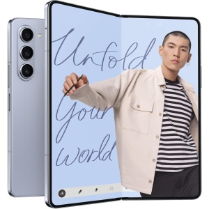 Telefon pliabil Samsung Galaxy Z Fold 5, 256GB, 12GB RAM, Albastru