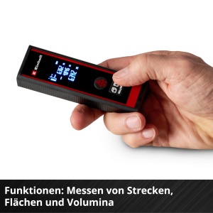 Telemetru laser Einhell TC-LD 40 R 40 m masurare distanta arii si volume - Img 7