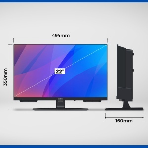 Televizor Cello C2224SH 22 inch Full HD, Triple Tuner, Design Slim - Img 2