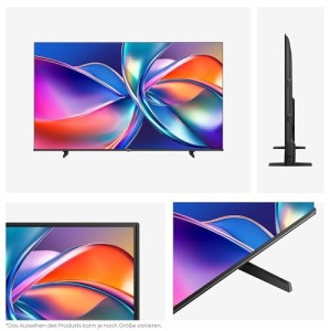Televizor Hisense 43E7Q 43 inch 4K UHD QLED Smart TV Mod joc Plus Mod Filmaker Dolby Vision Atmos HDR10 HLG HDR Immersive AI 4K Upscaler Dolby MS12 DT - Img 12