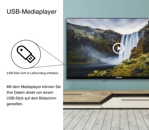Televizor LED Telefunken XF32N750M-W 32 inch Full HD - Img 6