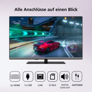 Televizor QLED JVC LT-40VQF5655, 40 inch, Full HD, Smart TV - Img 4