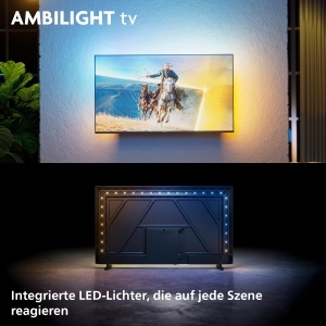Televizor Smart Philips 32PQS690112 32 inch FHD QLED cu Ambilight - Img 2
