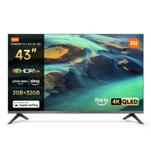 Televizor Smart Xiaomi TV F Pro 43 4K UHD QLED HDR10 Alexa 2GB32GB