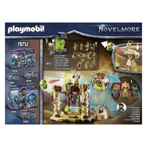 Templu Skelettarmee PLAYMOBIL Novelmore 70751 cu efecte de lumina, pentru copii de la 4 ani - Img 4