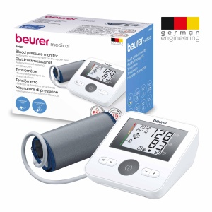 Tensiometru Beurer BM 27 cu control de potrivire a mansetei, validat clinic, pentru circumferinta bratului de 22-42 cm, indicator de risc, detectarea aritmiei, notificarea erorilor de aplicare - Img 7