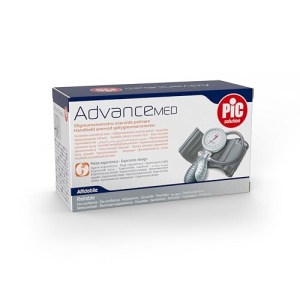 Tensiometru manual Pic Solution AdvanceMED manometru 65 mm ergonomic gri-argintiu - Img 2