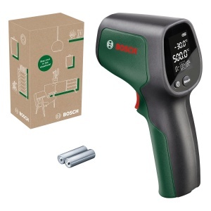 Termometru cu infrarosu Bosch UniversalTemp -30degC pana la 500degC masurare precisa 3 moduri de material