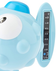 Termometru de baie Chicco Fisch, termoconductiv, schimbare de culoare, albastru - Img 3