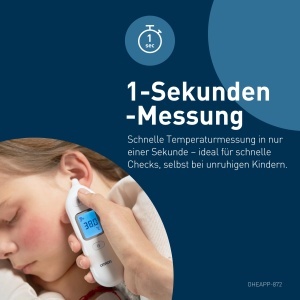 Termometru digital OMRON Gentle Temp 533 Infrarosu masurare rapida si precisa fara contact - Img 4
