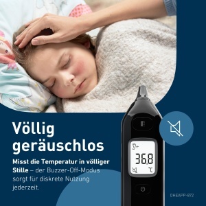 Termometru digital OMRON Gentle Temp 533 Negru Masurare rapida 1 secunda - Img 5