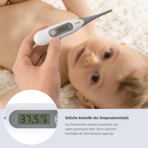 Termometru digital reer ExpressTemp varf flexibil aurit timp masurare 10 secunde - Img 3