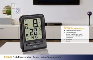 Termometru digital TFA Dostmann Prisma, masurare temperatura interioara si exterioara - Img 4