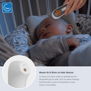 Termometru Infrarosu Reer Colour Softtemp, Contactless, 3 in 1, Display Iluminat - Img 2