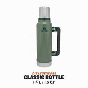 Termos 1.4L Stanley 1913 Classic - Verde Hammertone, Izolare Vakuum - Img 3