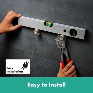 Termostat de dus hansgrohe Ecostat Element, crom, cu SafetyStop si EcoStop - Img 2
