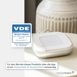 Termostat de perete Homematic IP cu iesire pentru intrerupatoare, 230V - Img 5